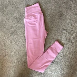 Alo Pink High-Waisted Leggings